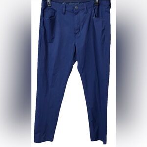 Vineyard Vines Men's Blue 38X32 ON-The-Go pants Martha's Vineyard Nylon Stretch